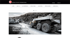 Desktop Screenshot of linindopacific.com